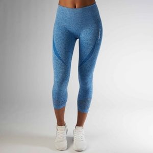 Gymshark seamless cropped leggings capri